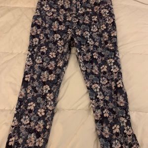 RBX Patterned Cropped Leggings XL